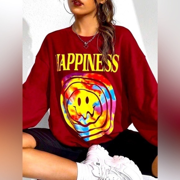 Sweaters - Happiness sweater sweatshirt different size